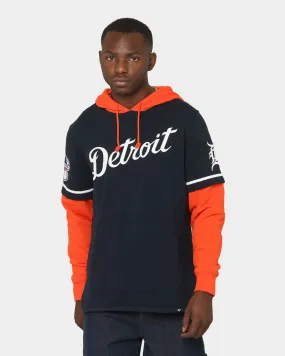 47 Brand Detroit Tigers Shortstop Hoodie Fall Navy