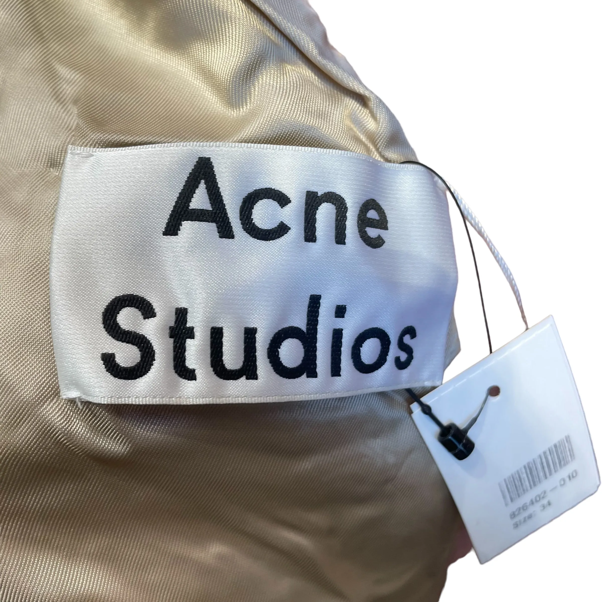 Acne Studios/Coat/34/Wool/PNK/