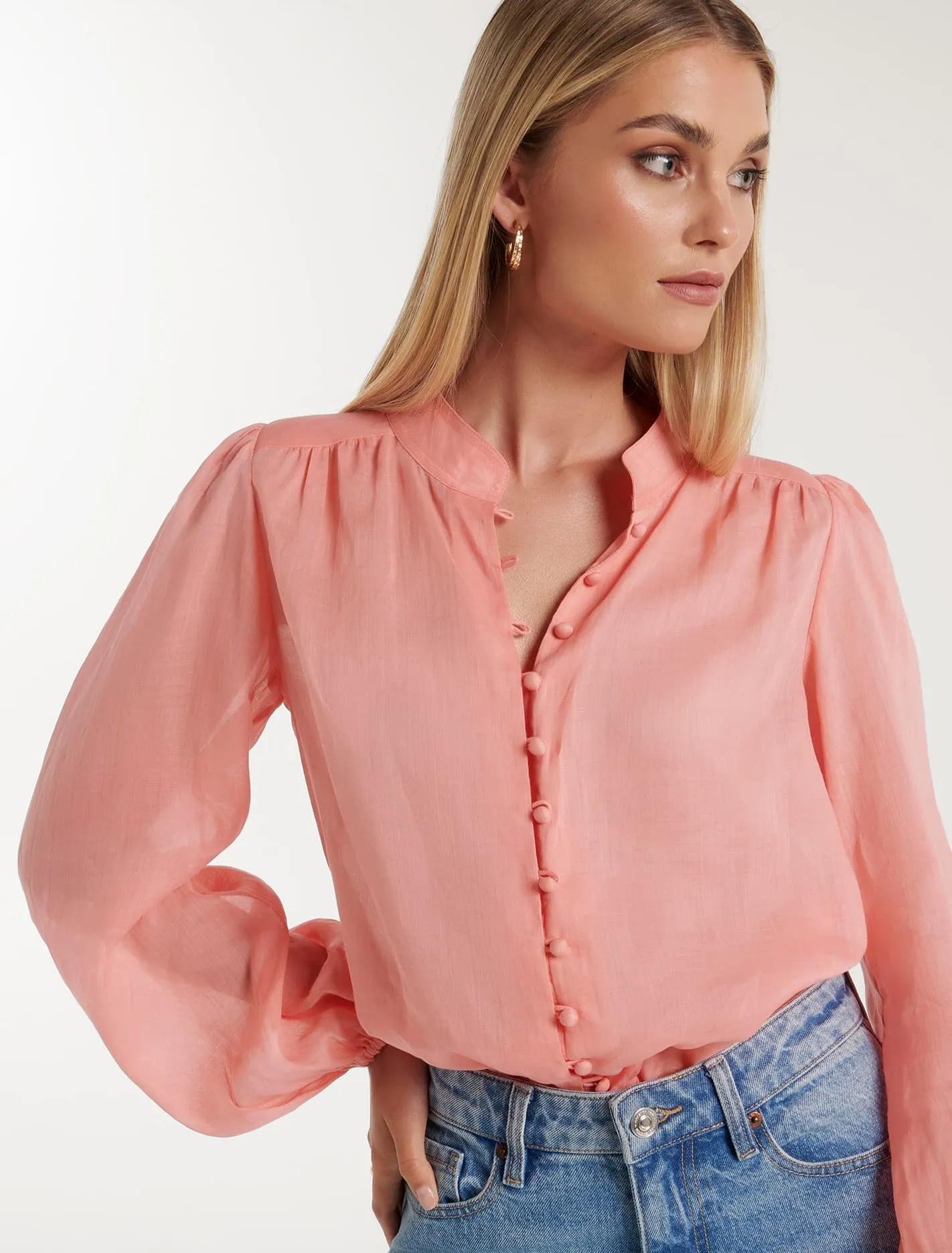 Amelia Button Down Blouse