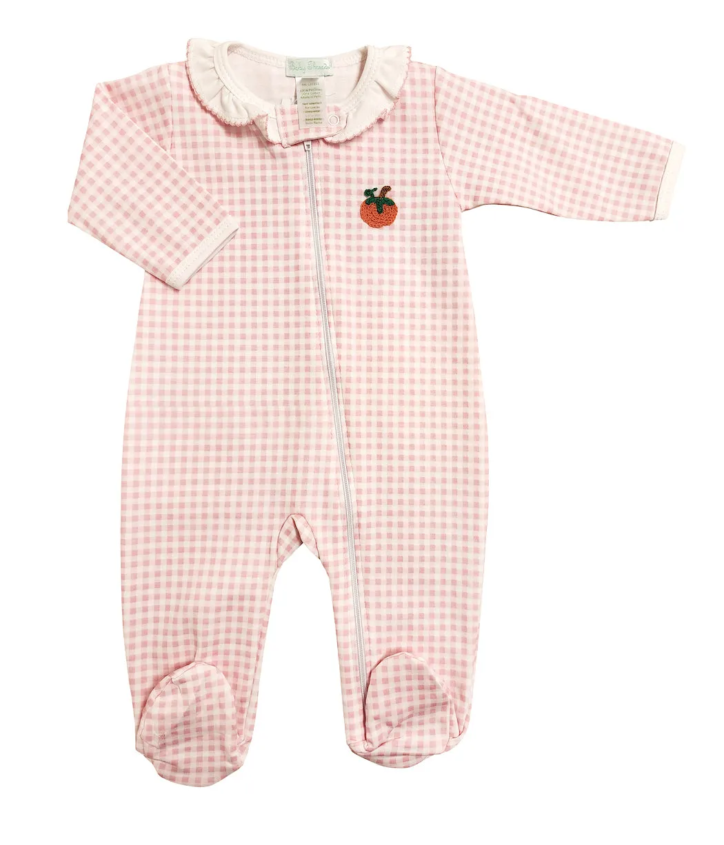 Baby Girl's Fall Pumpkins Collection Footie