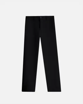 Basics Wide Trousers Black