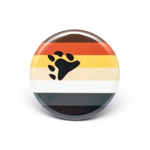 Bear pride flag button