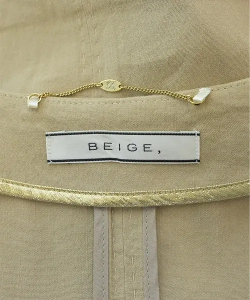 BEIGE, Collarless jackets