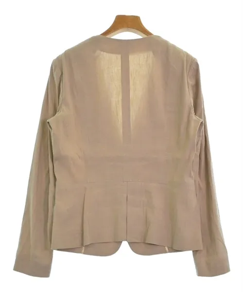 BEIGE, Collarless jackets