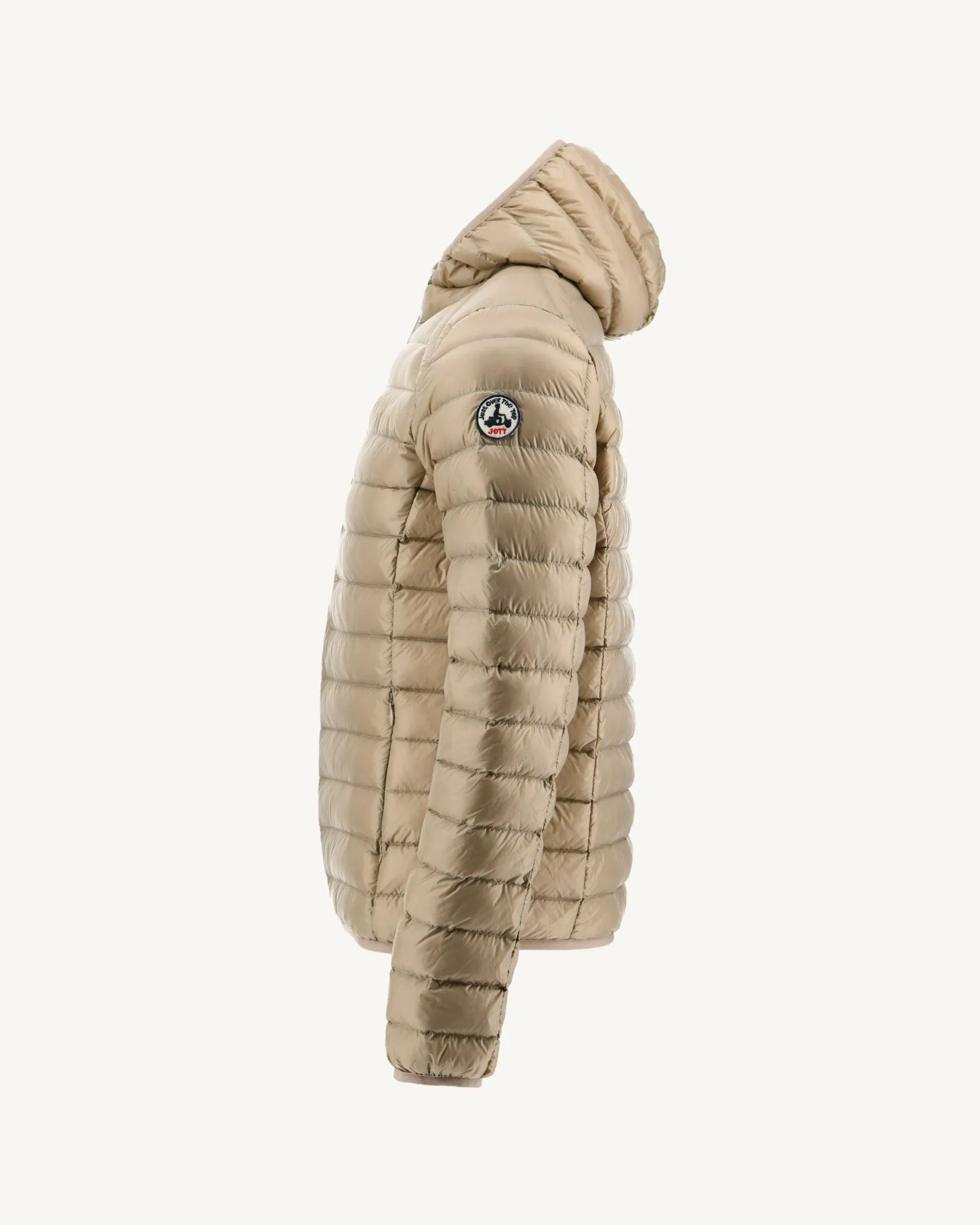 Beige Lightweight down jacket Nico