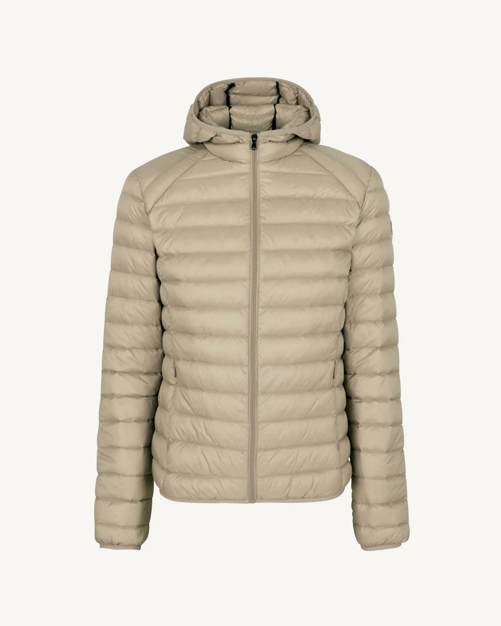 Beige Lightweight down jacket Nico