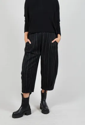 Bianco J Trousers in Nero