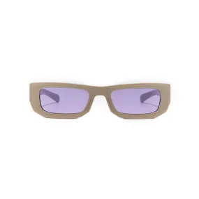 BRICKTOP (Solid Warm Sand / Solid Lilac Lens)