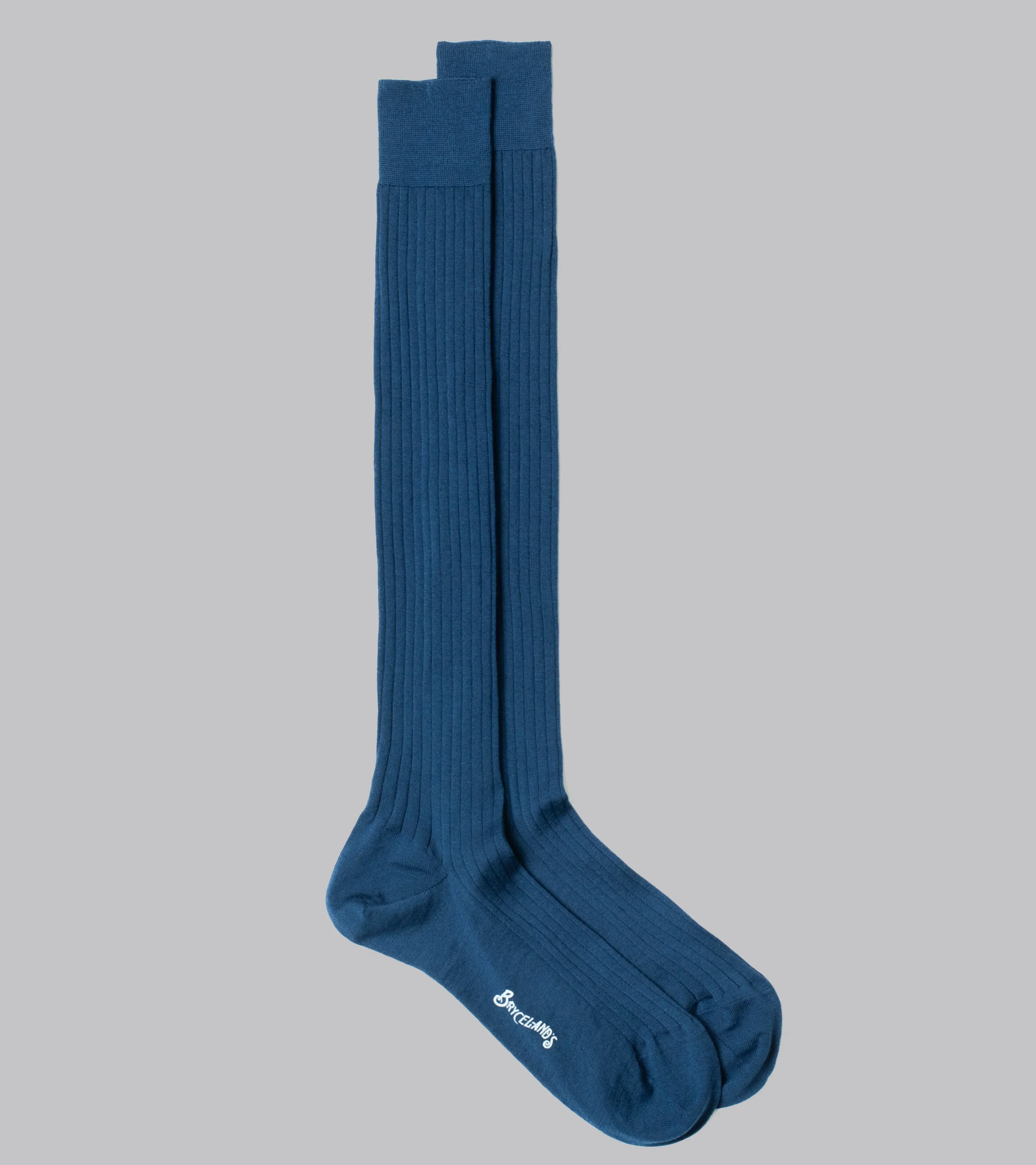 Bryceland's Cotton Socks Blue