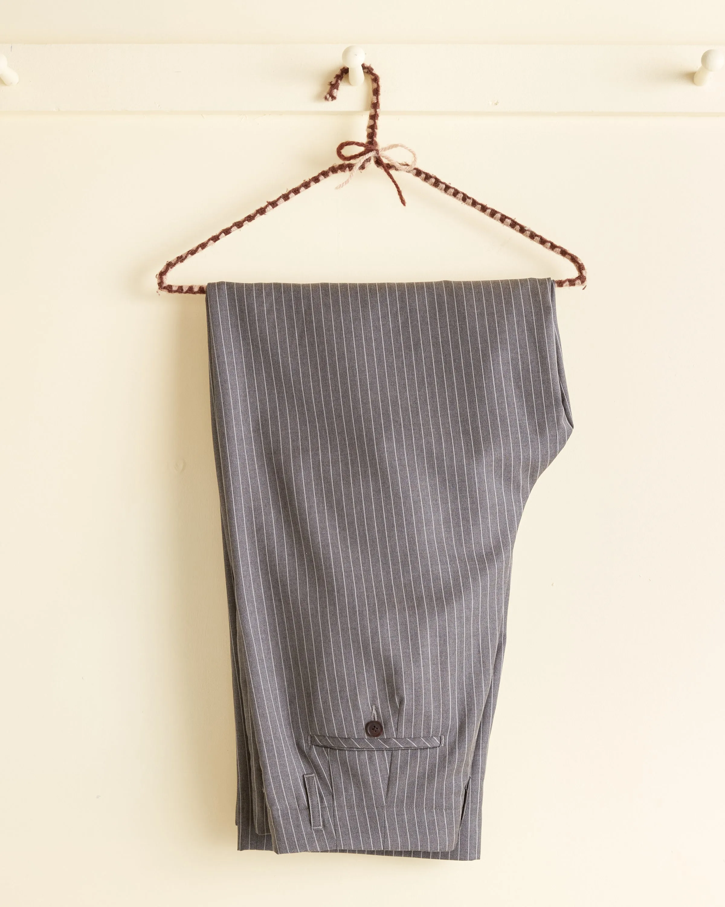 Cadet Pinstripe Trousers - 30