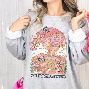 Caffeinated Retro Sweatshirt