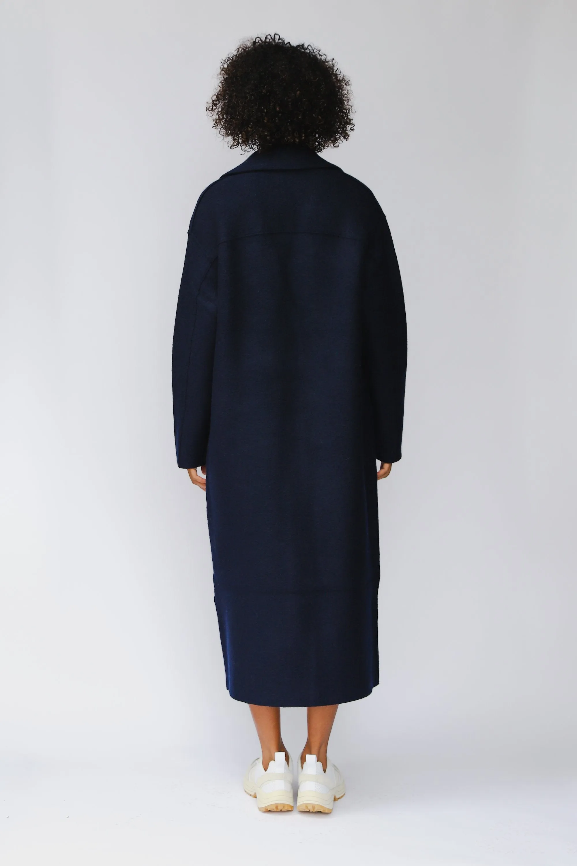 carran coat navy