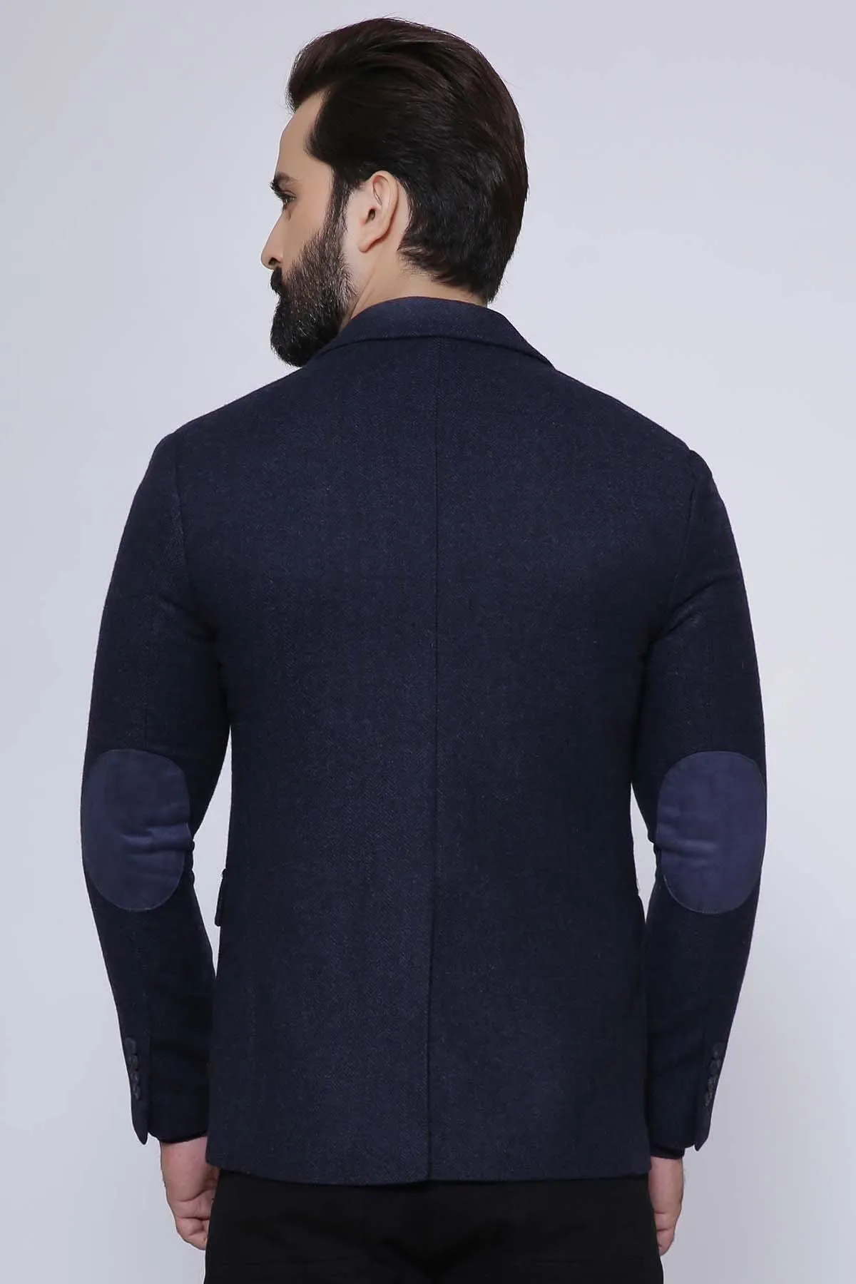 CASUAL COAT SLIM FIT NAVY