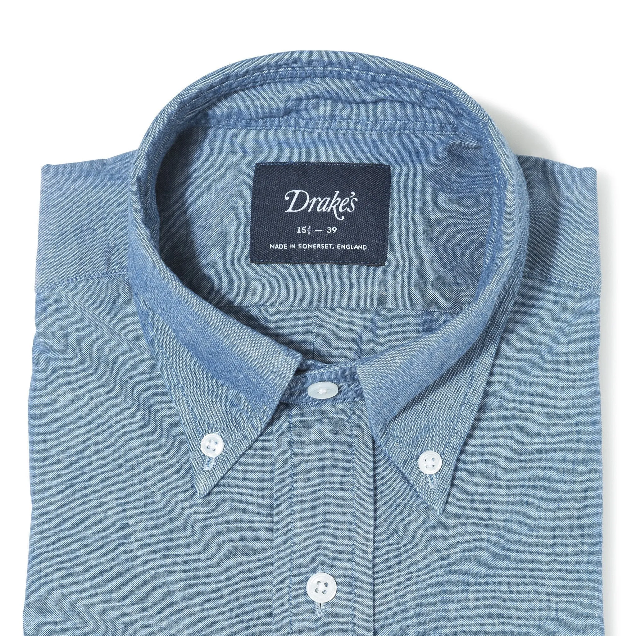 Chambray Button-down Shirt