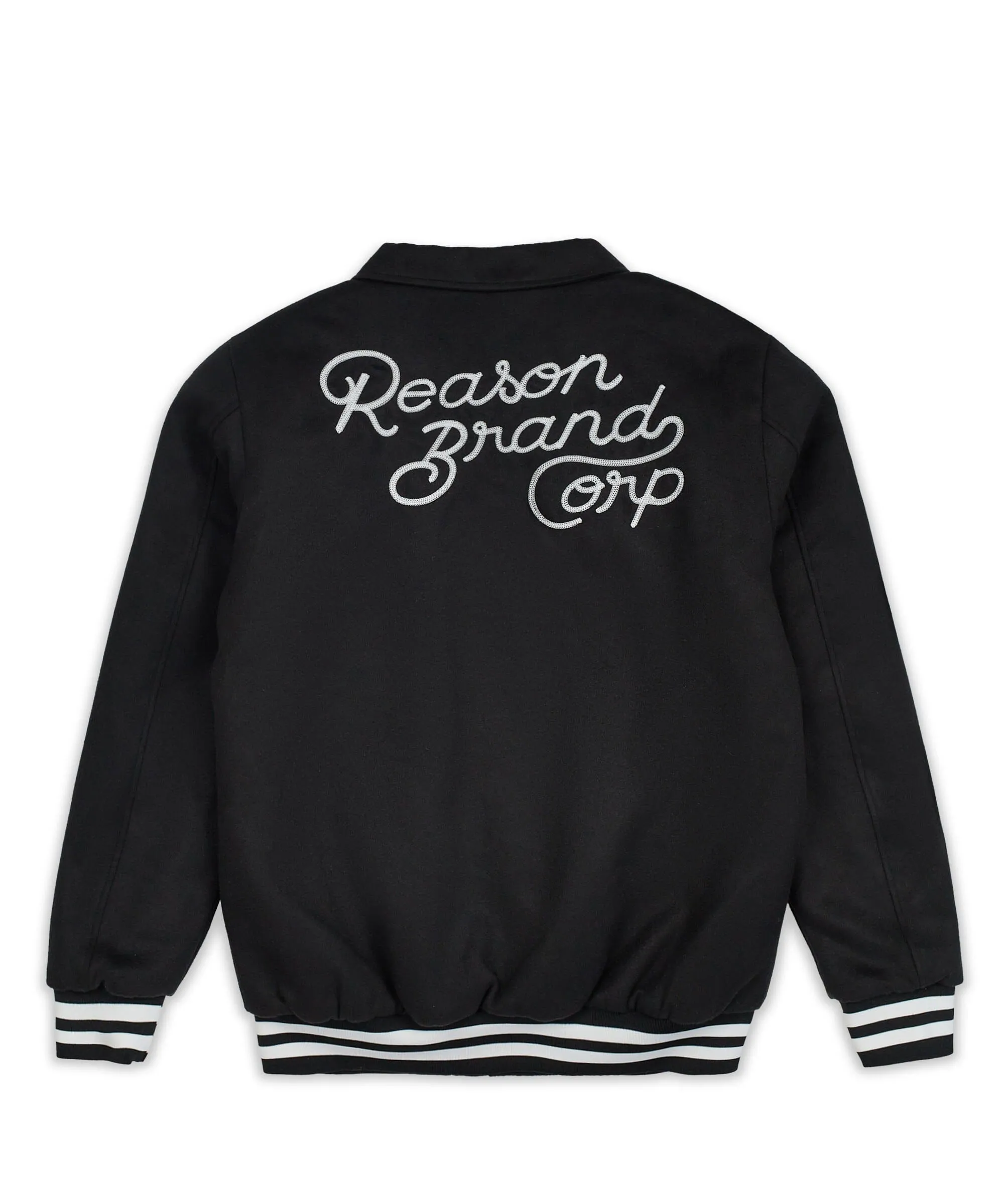 Cherub Varsity Jacket - Black