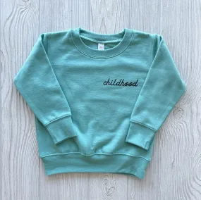 Childhood • Sage Pullover