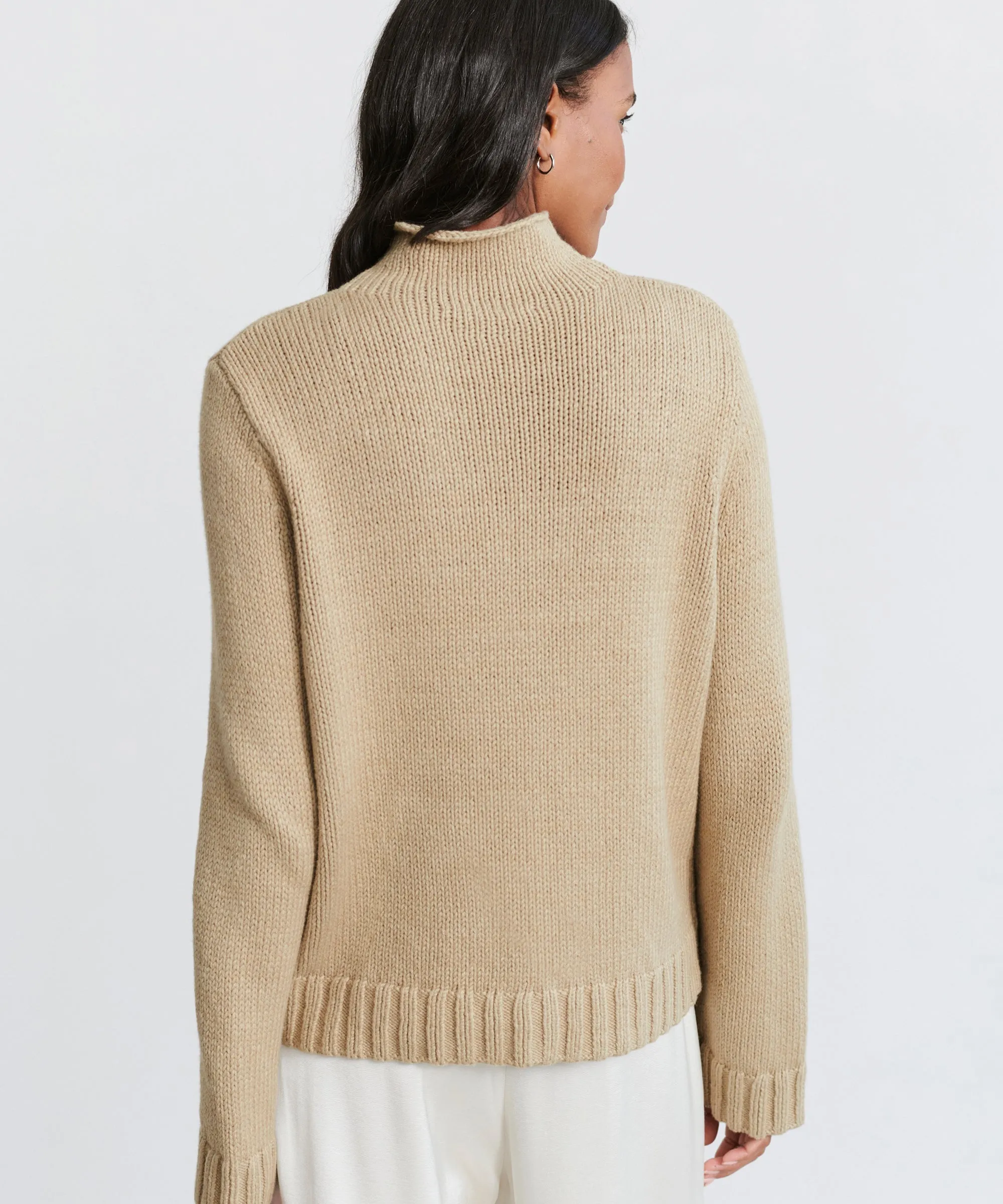 Classic Mockneck Pullover