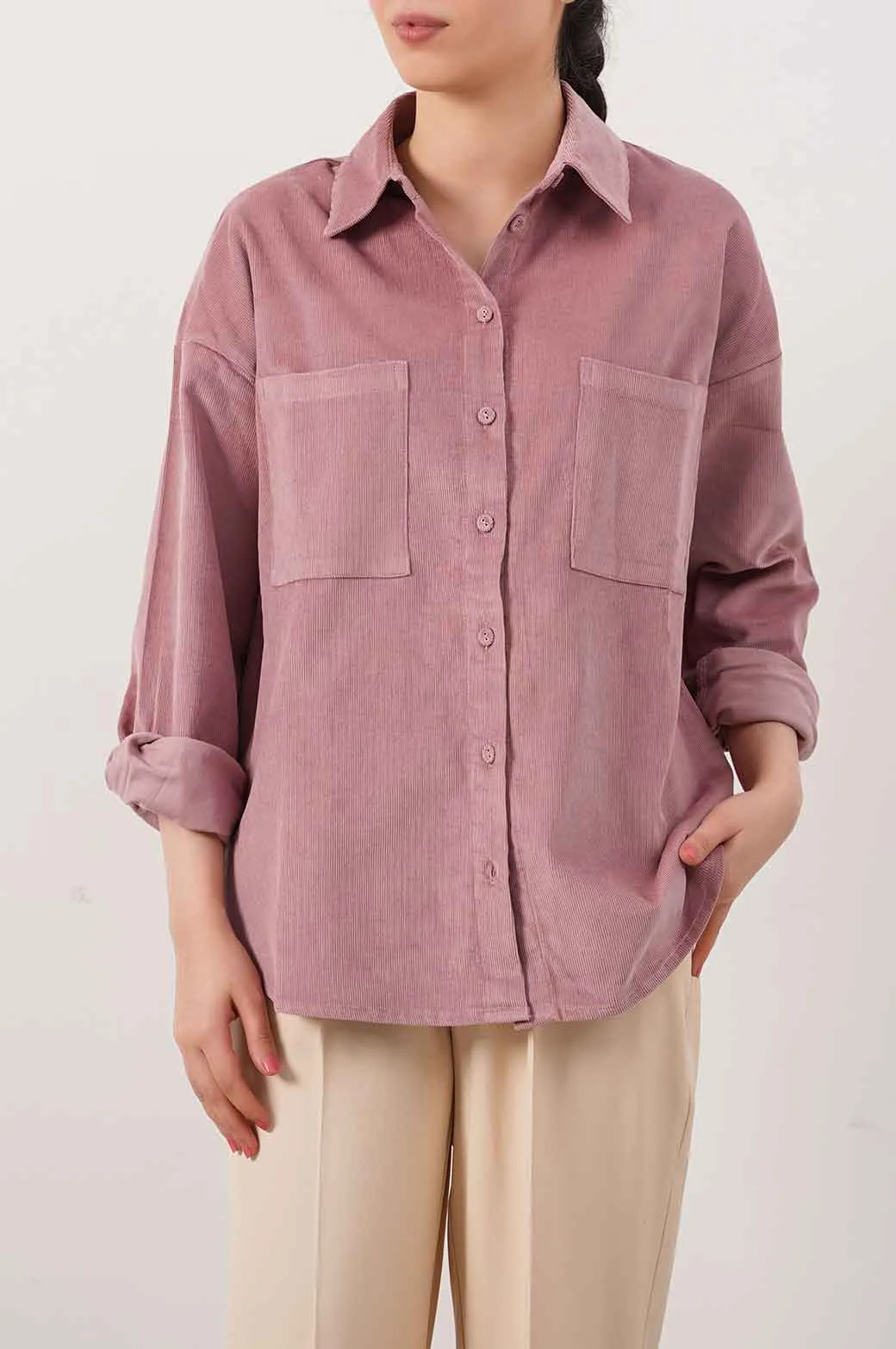 CORDUROY BUTTON DOWN