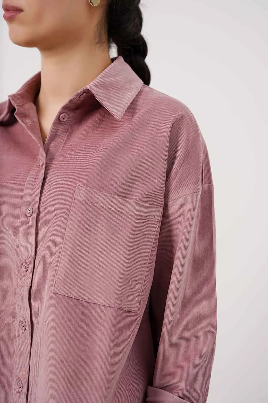 CORDUROY BUTTON DOWN