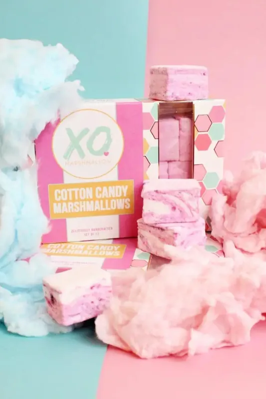 Cotton Candy Marshmallows