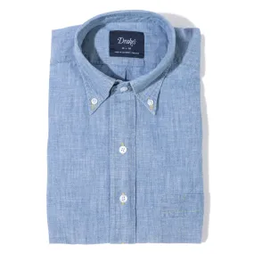 Cotton Chambray Button-down Shirt