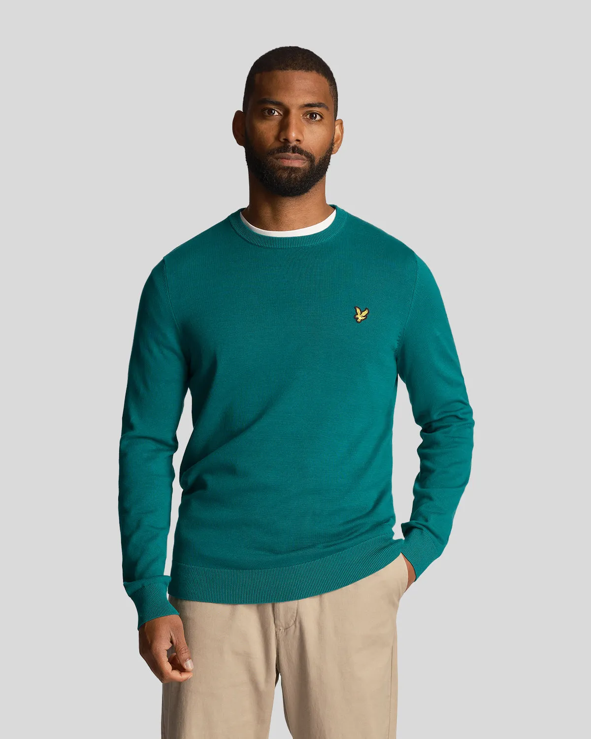 Cotton Crew Neck Jumper