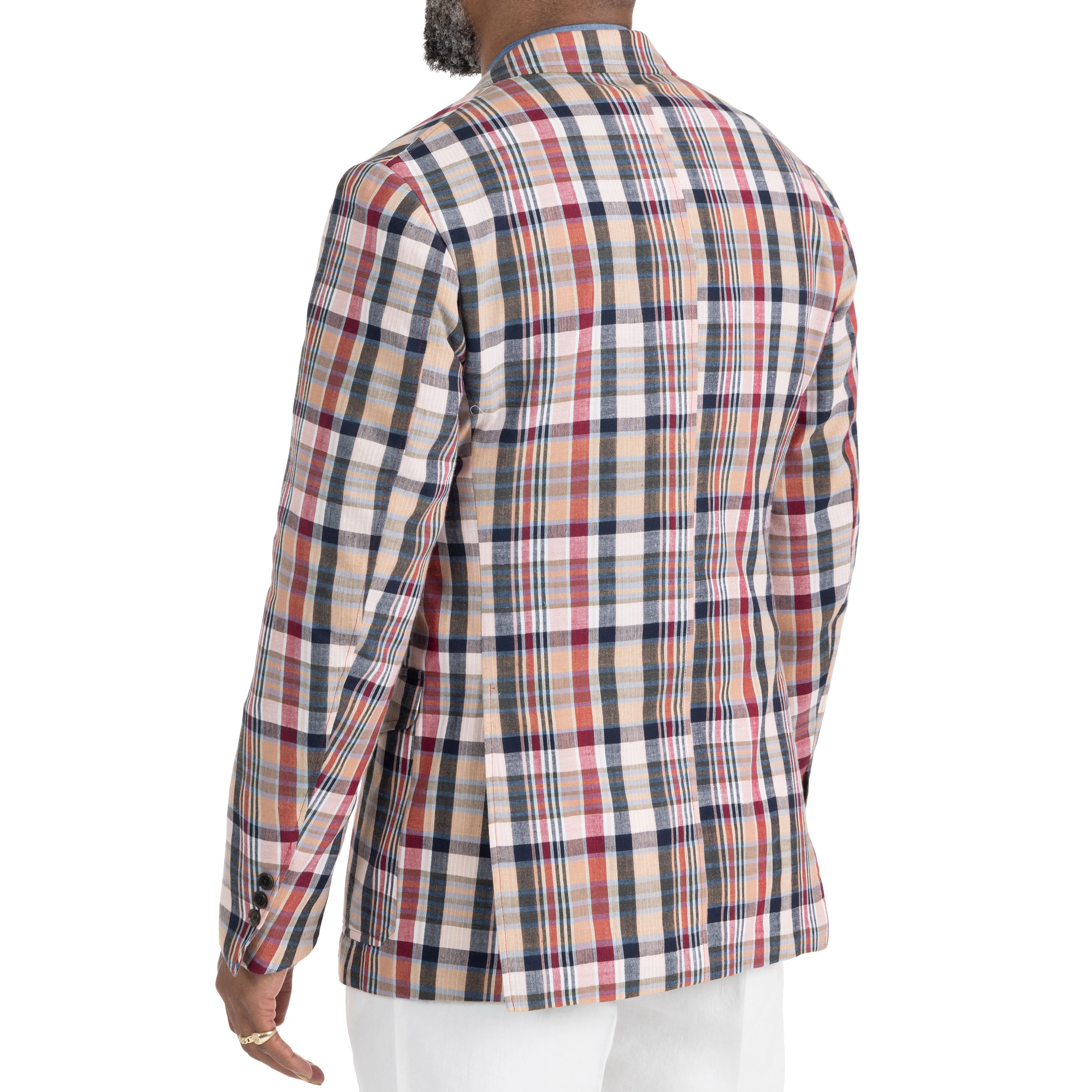 Cotton Madras Model 11 Sport Coat