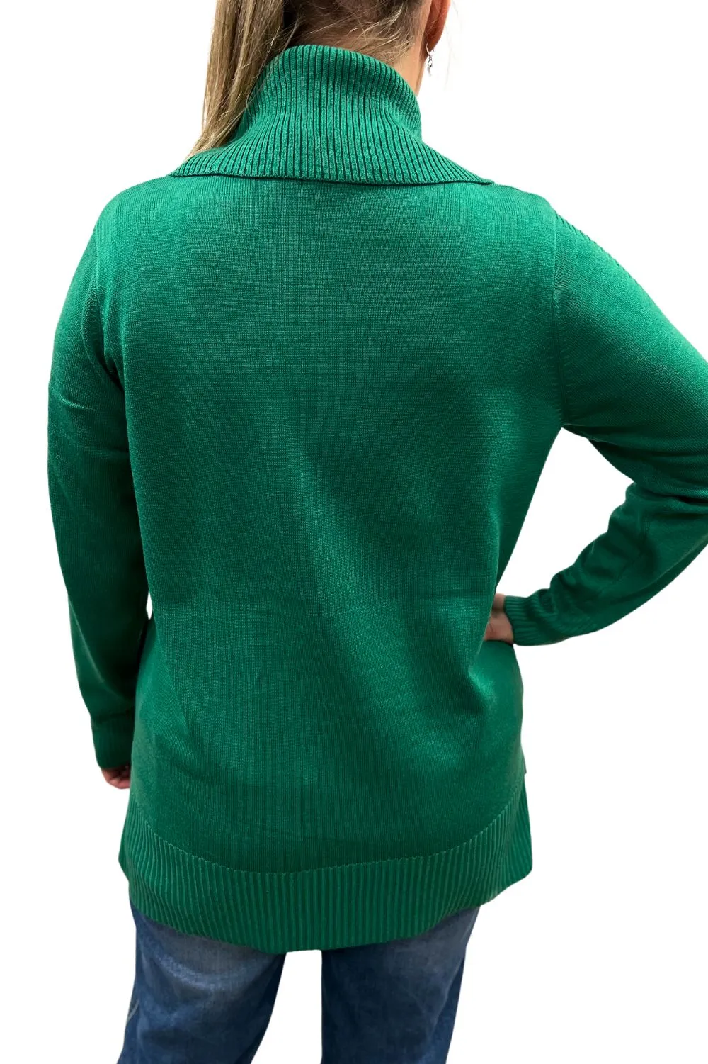 Cowl Neck Pullover | Jade