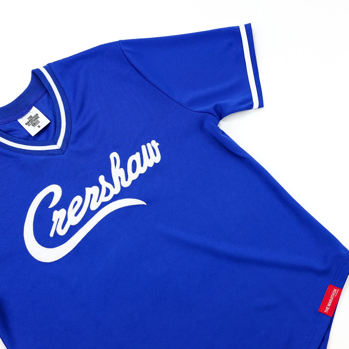 Crenshaw Baseball Warm Up - Royal/White