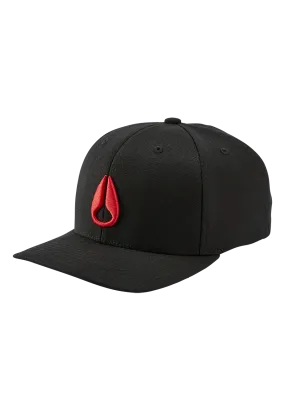 Deep Down Snapback - Black / Red