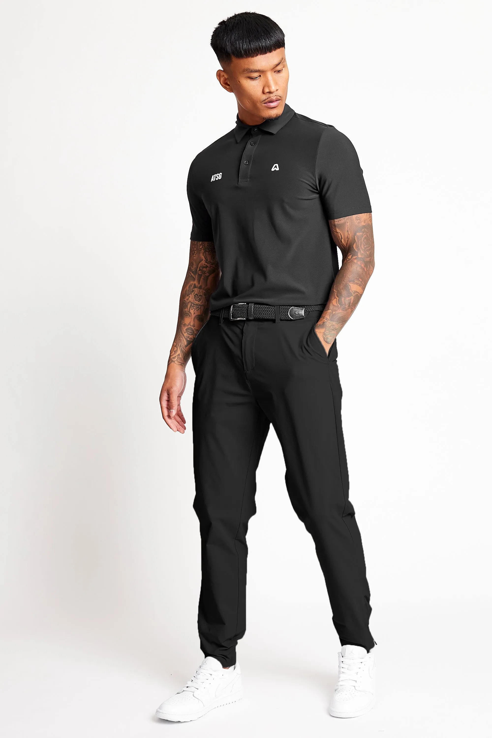 Dynamic Stretch Golf Trousers - Putter Black