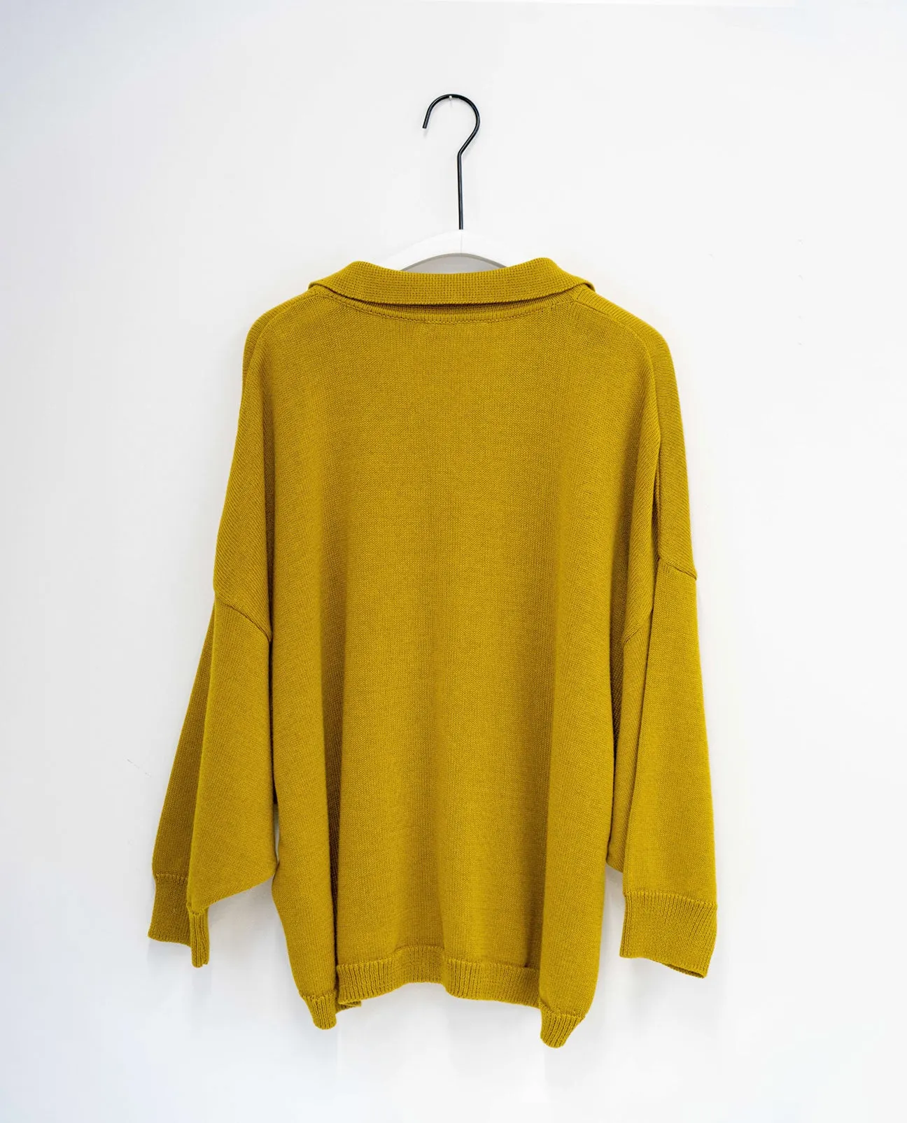 Edith Organic Cotton Jumper in Grass