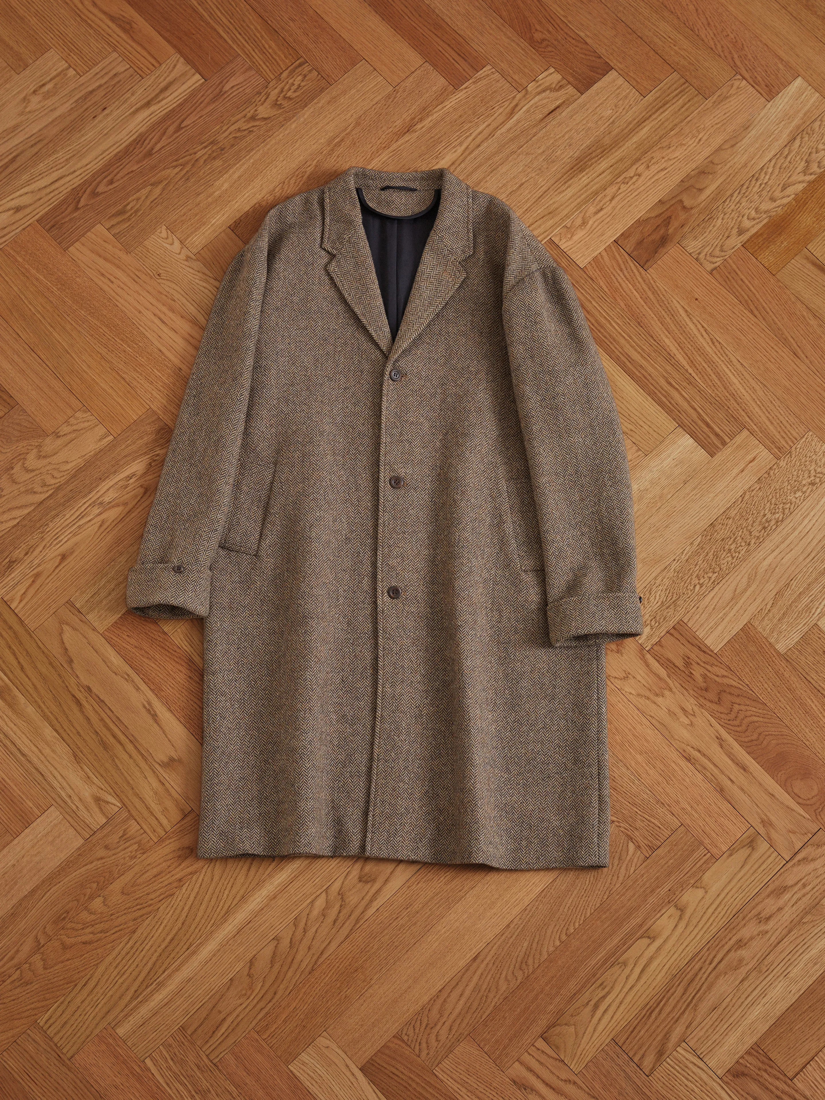 Elm Tweed Long Top Coat