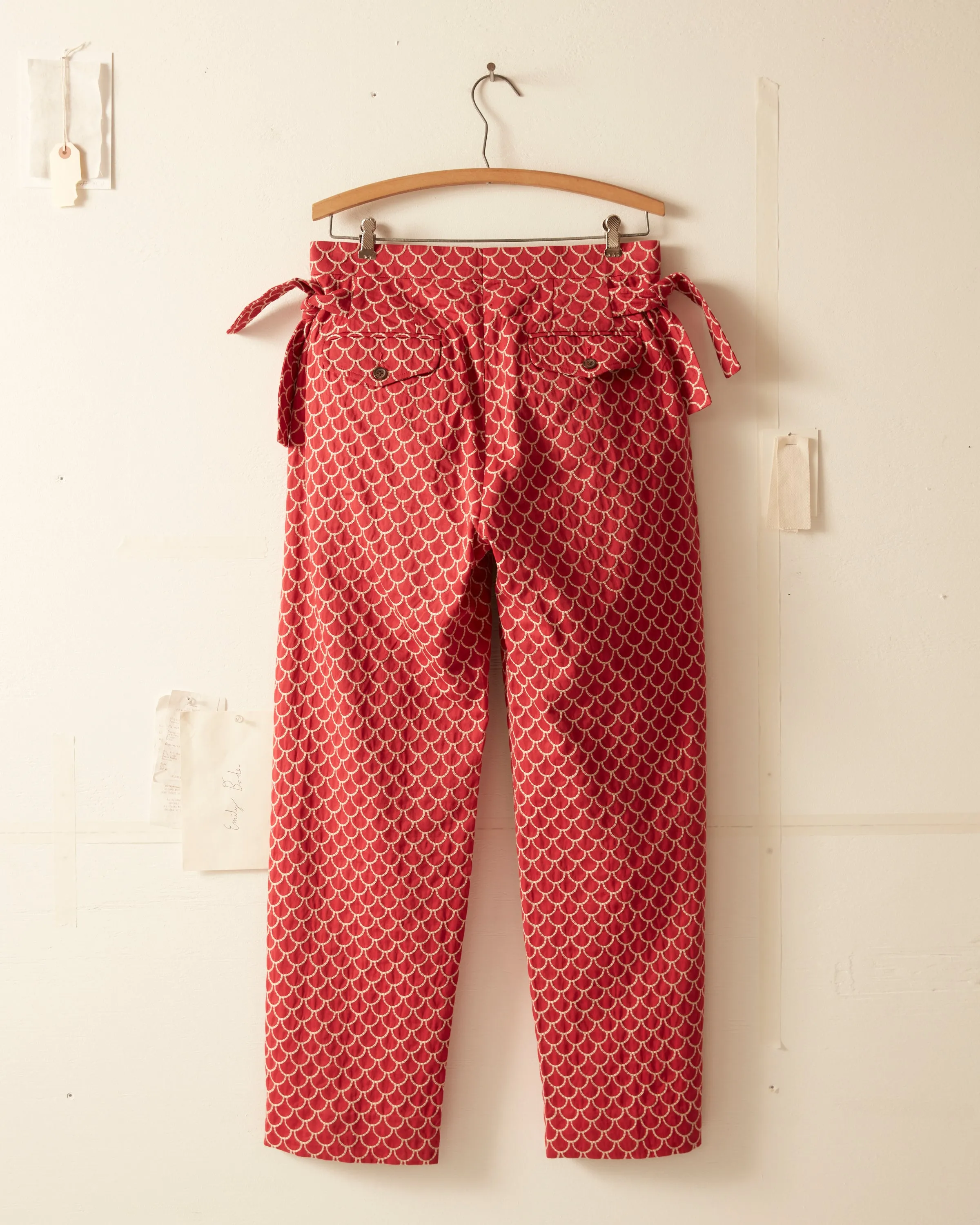 Embroidered Siren Trousers