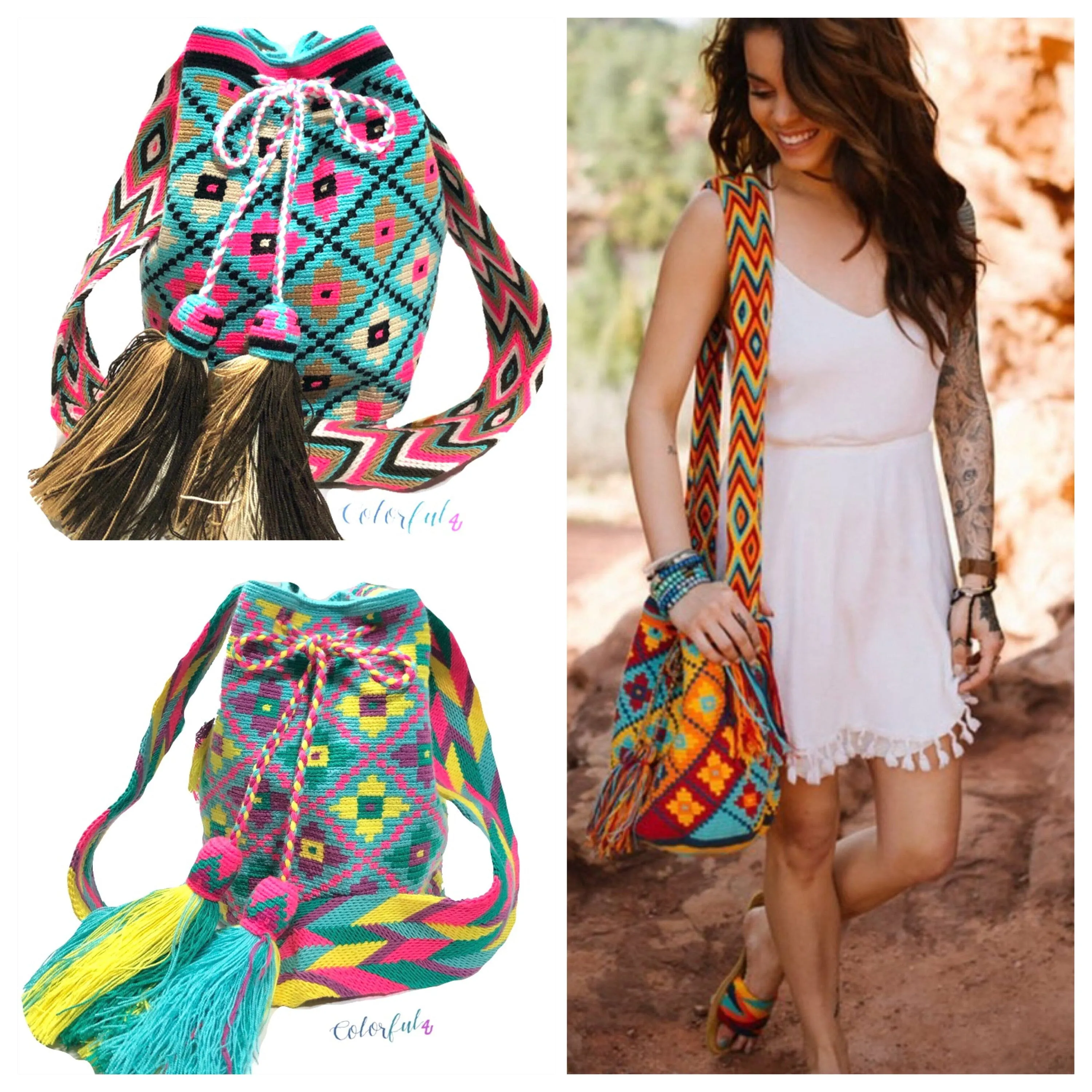 Fall in Love! Limited Edition | Large Crochet Bags