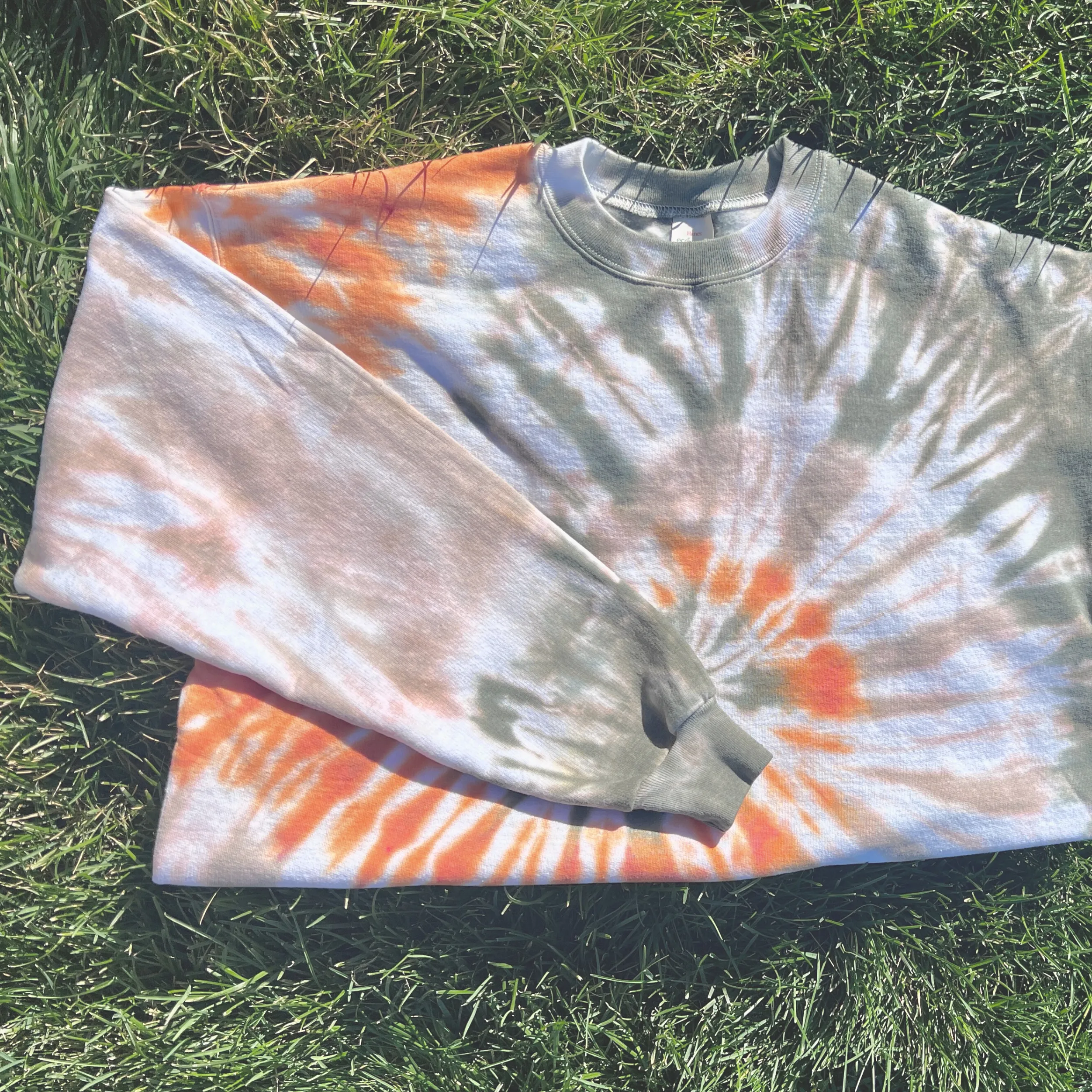 Fall Tie Dye Sweatshirt