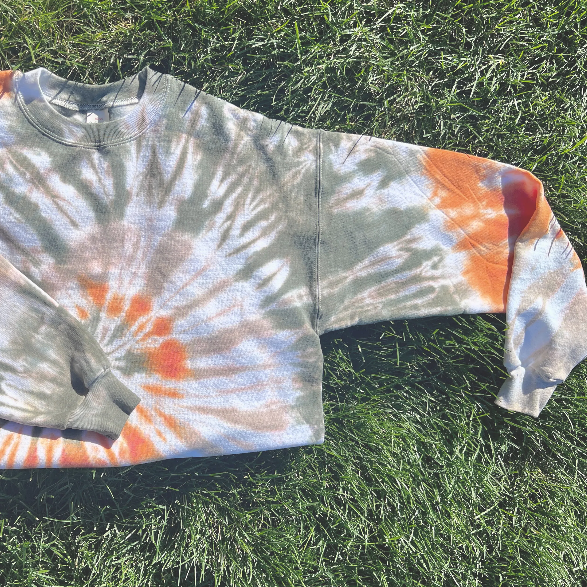 Fall Tie Dye Sweatshirt