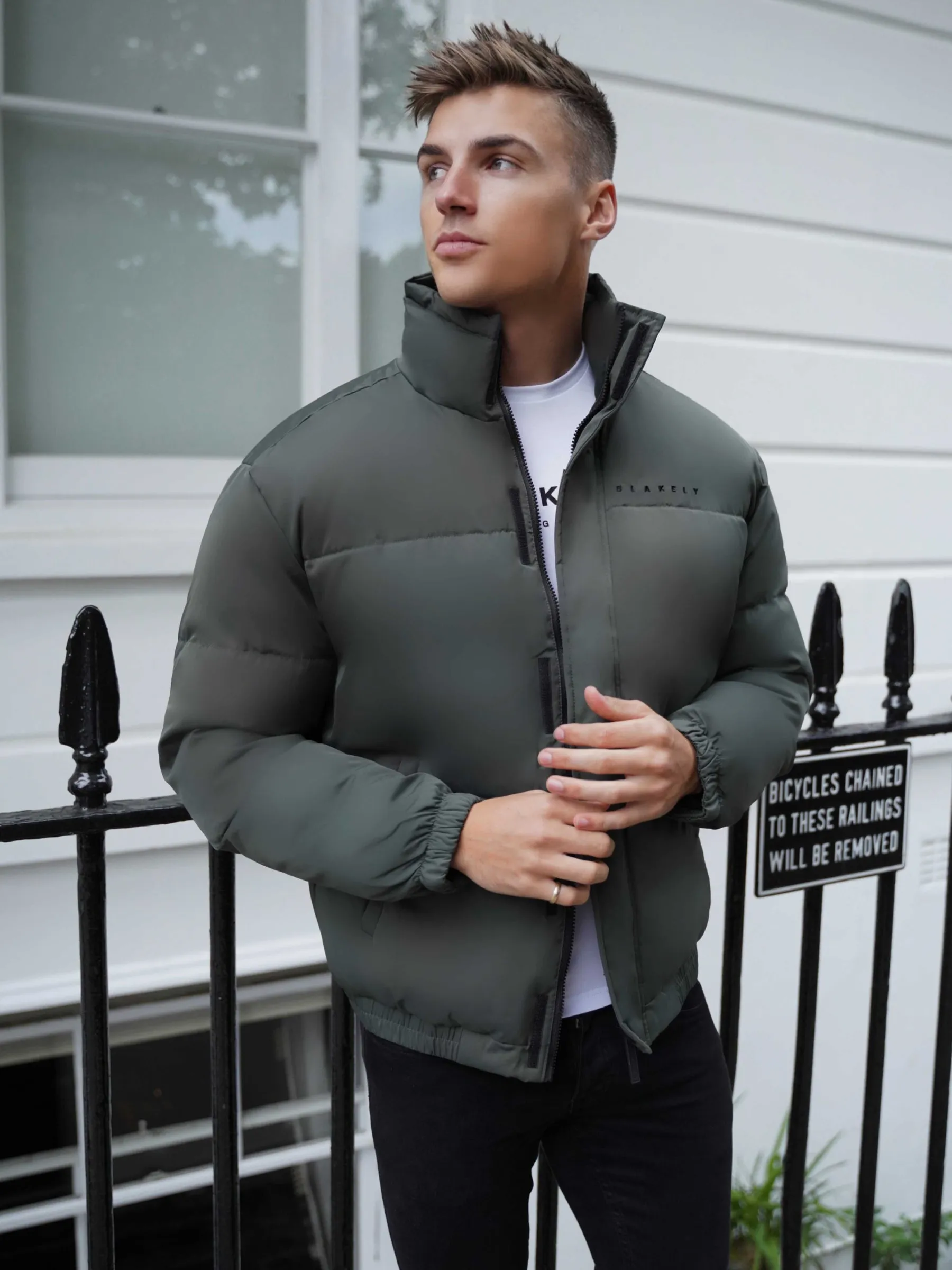 Fallon Coat - Khaki Green