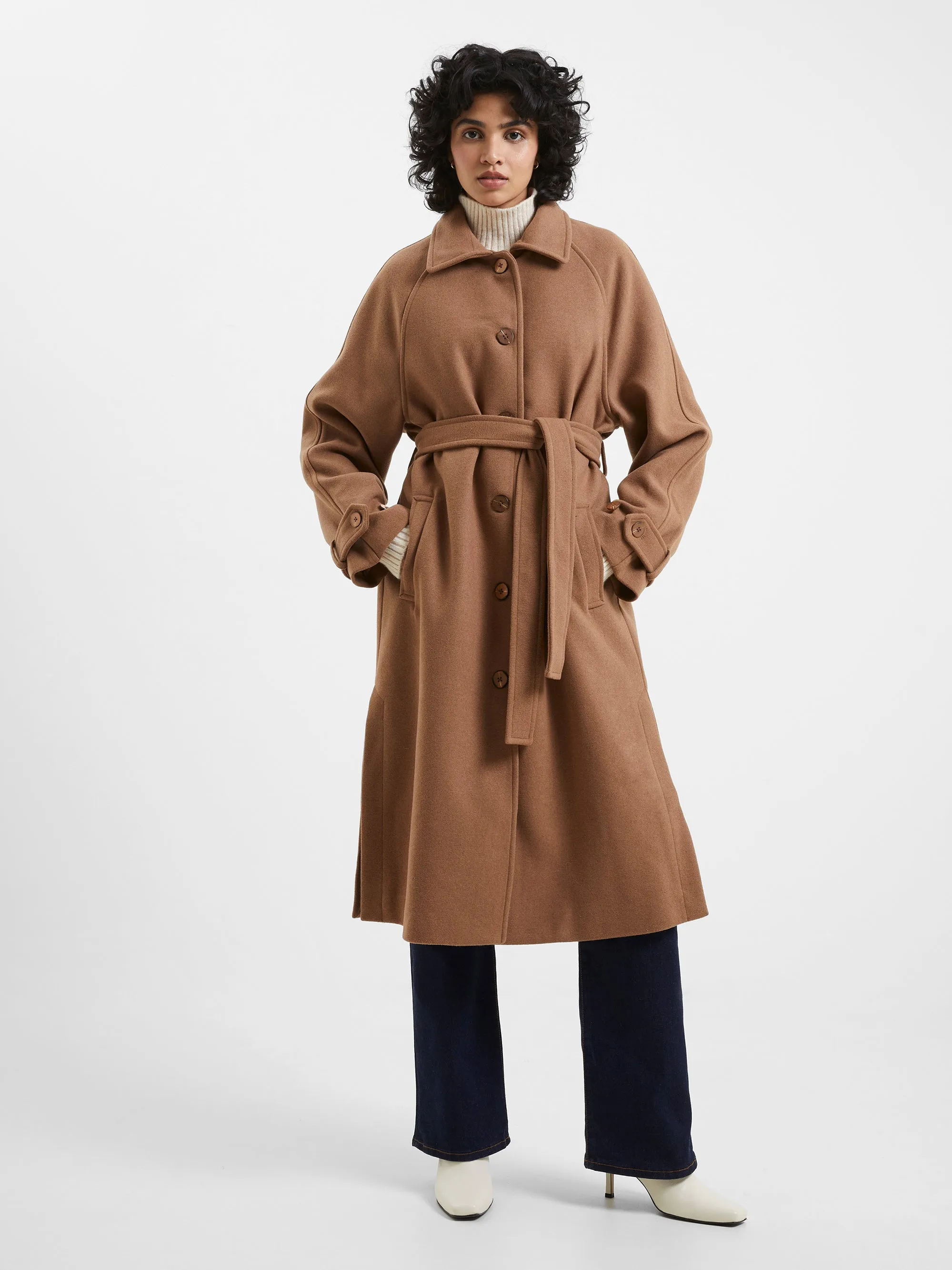 Fawn Felt Coat