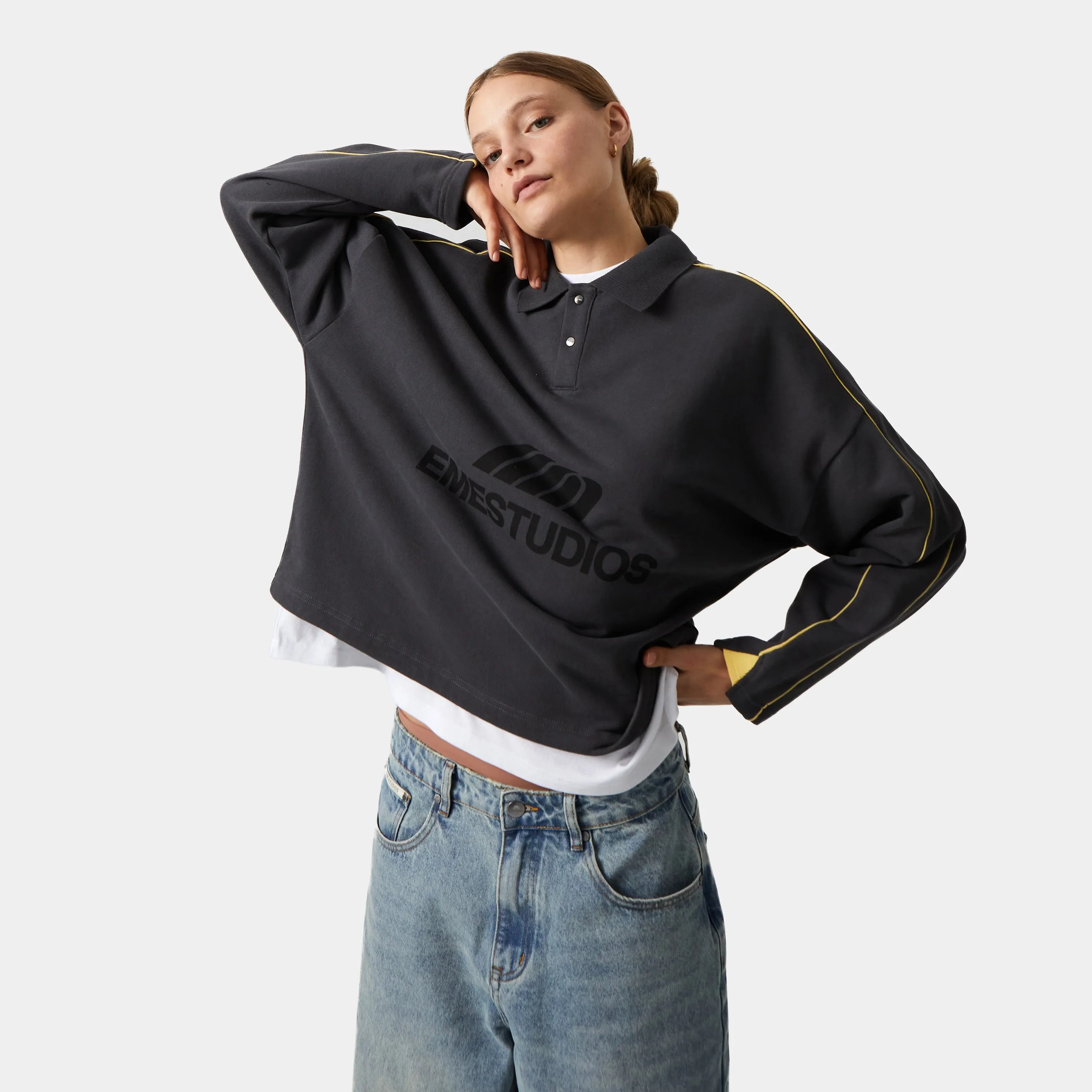 Hectic Shadow Polo Sweatshirt