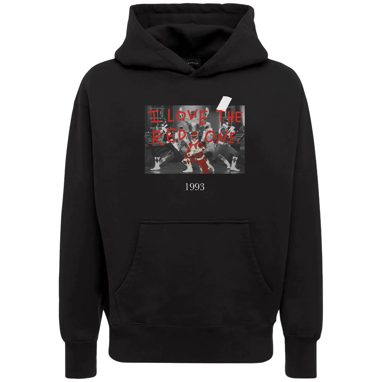 HOODIE POWER RED