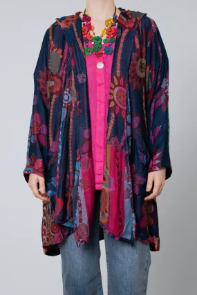 Hoodie Printed Jacket - Darjeeling