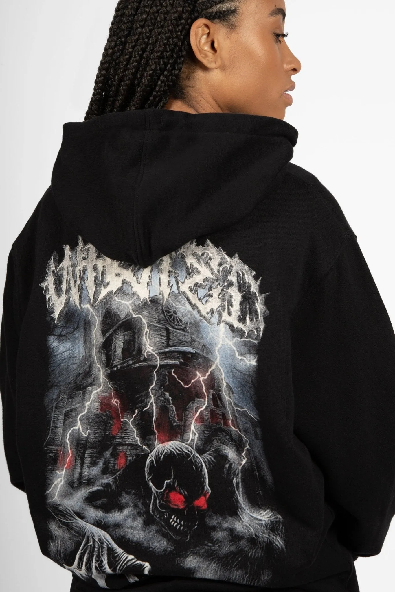 Hoodie Zip Undead