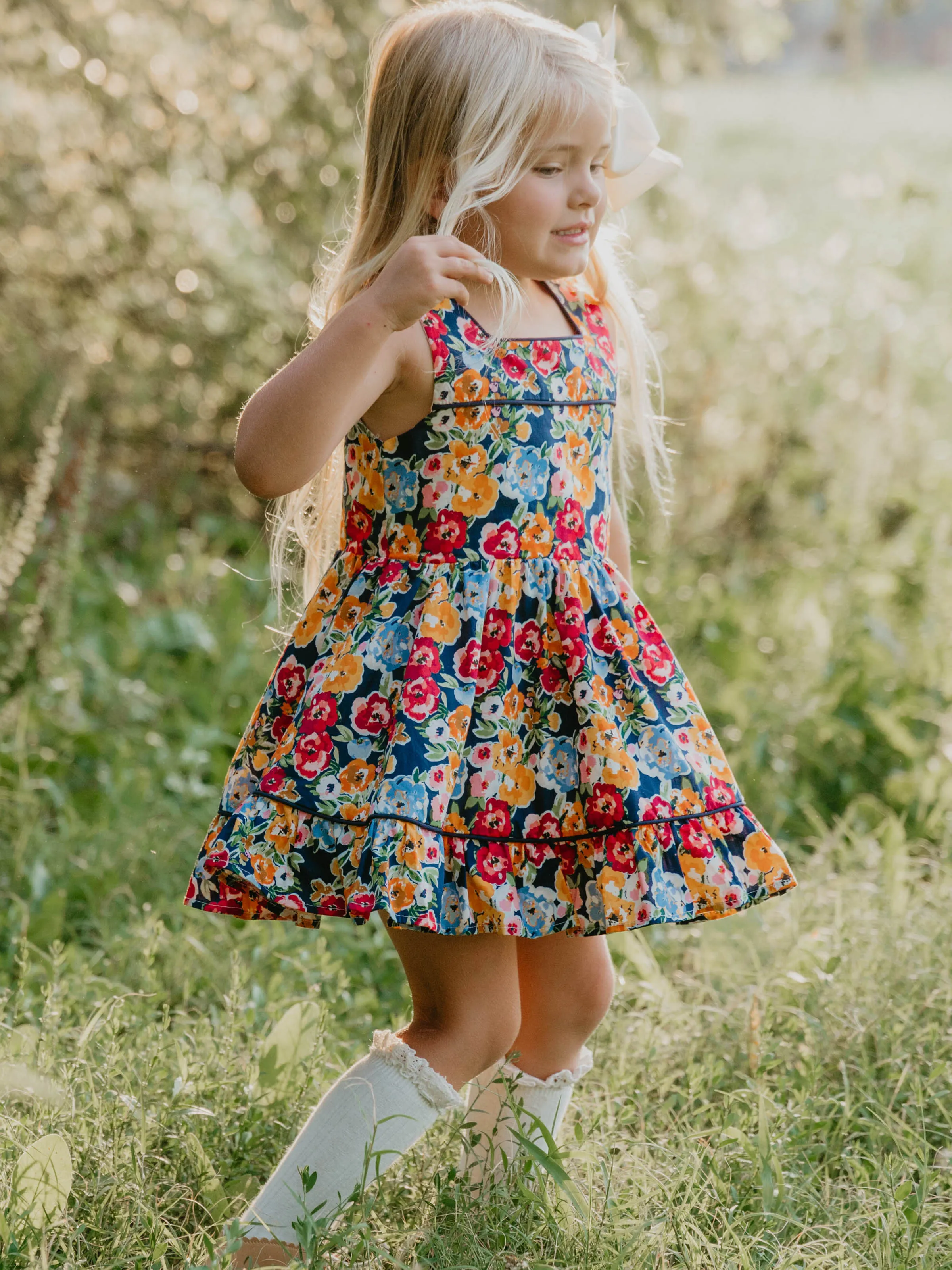 Julianne Tunic Set - Navy Fall Booms