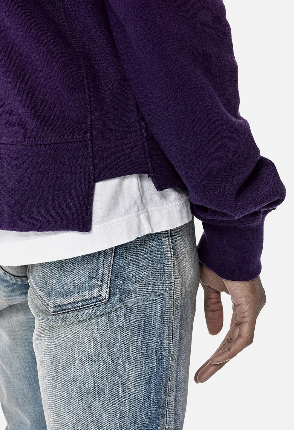 Kake Mock Pullover / Purple