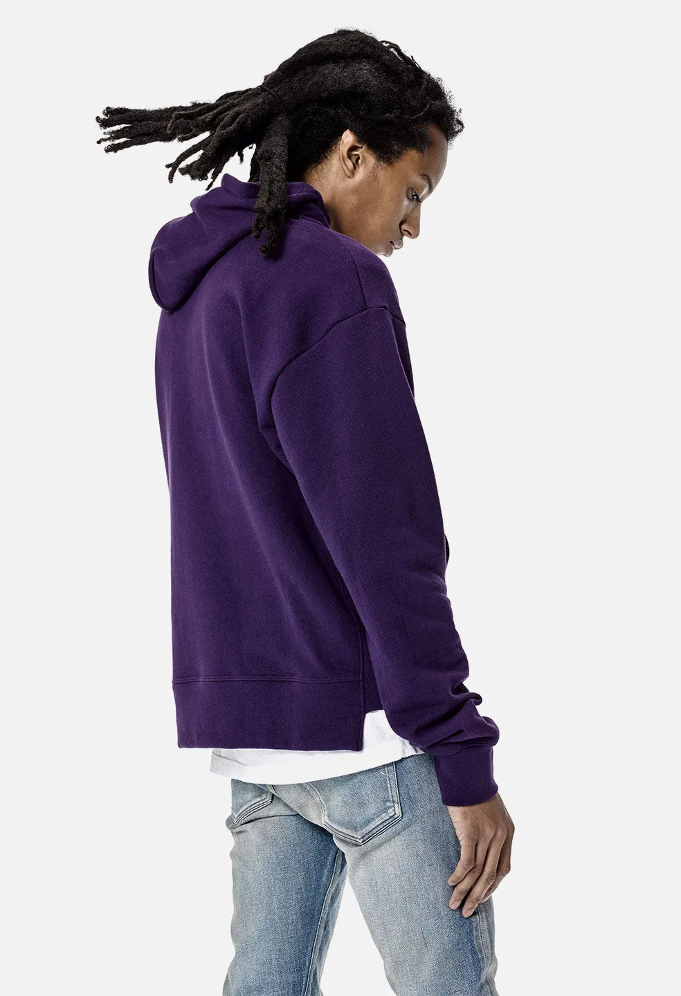 Kake Mock Pullover / Purple