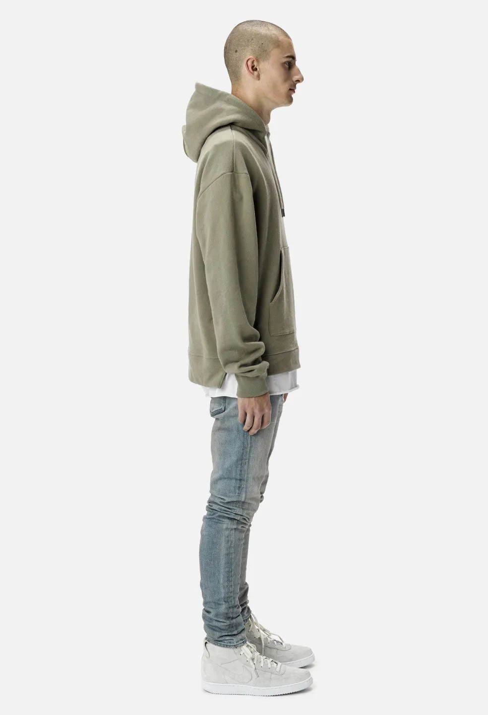 Kake Mock Pullover / Sage