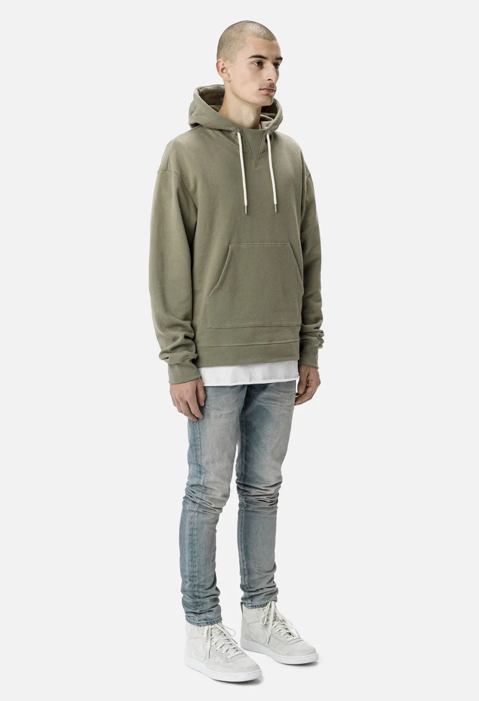 Kake Mock Pullover / Sage