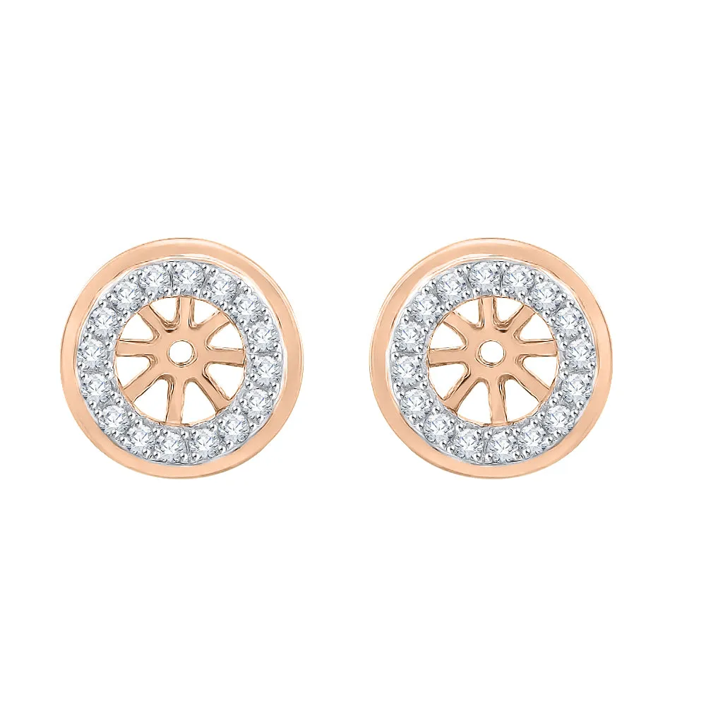 KATARINA Diamond Earring Jackets (1/5 cttw)