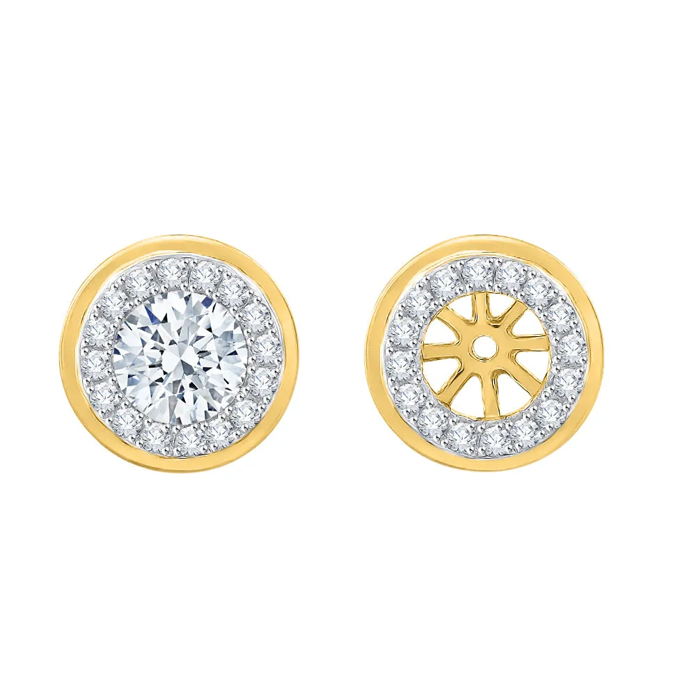 KATARINA Diamond Earring Jackets (1/5 cttw)